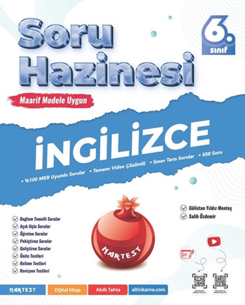 Nartest 6. Sınıf Prestij İngilizce Soru Hazinesi