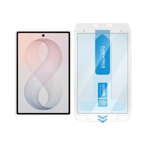 Galaxy Z Fold 8 Applicator 2.5D Eyesafe Teknolojili 0.33mm Cam Ekran Koruyucu Aparatlı Şeffaf