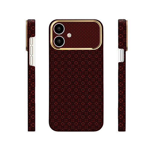 iPhone 17 Uyumlu Kılıf M-Safe Şarj Özellikli Paris Velix Sert PC Kapak Bordo
