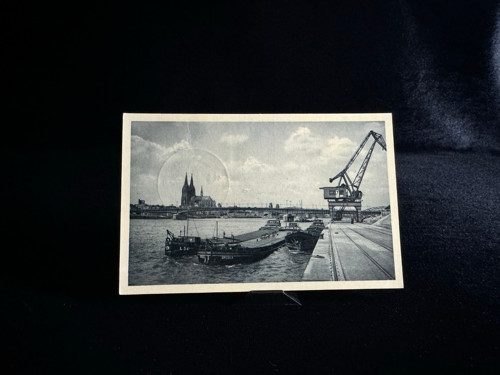Almanya Köln Kartpostal Özel Gün Pullu ve Damgalı Bundesgartenschau 1957