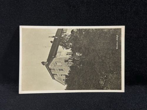 1938 yılında postadan geçmiş İsviçre Kartpostal 16412 Schloss Wetzikon (Kalesi)