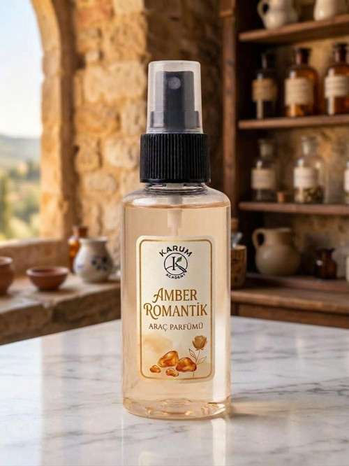 Araba Kokusu Parfümü Amber Rmantik Sprey 50mL