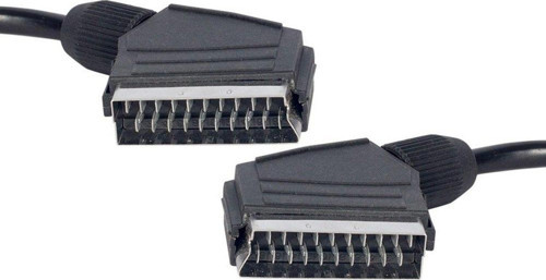 SCART SCART KABLO SİYAH 7 MM 1.2 METRE POŞETLİ (2818)