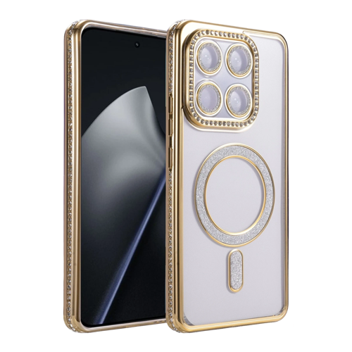 Newface Xiaomi Mi 17t Joke Simli Magneticsafe Kılıf - Gold