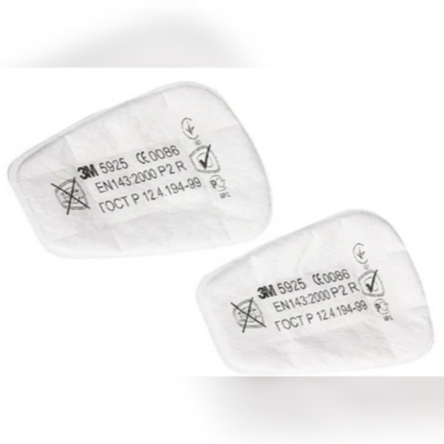 5925 P2 Toz ve Sis Filtre Pedi - 20 Çift (40 Adet)