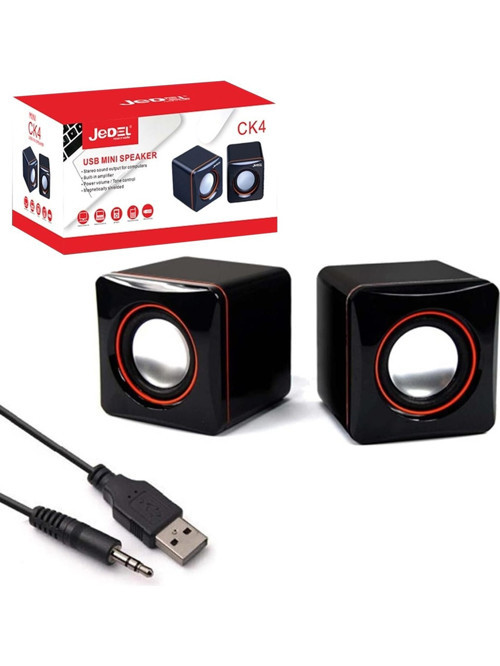 jedel CK-4 Pc Ses Sistemi 1+1 Usb 3.5mm Jack