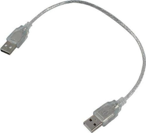 USB ERKEK-ERKEK KABLO 40 CM ŞEFFAF (2818)