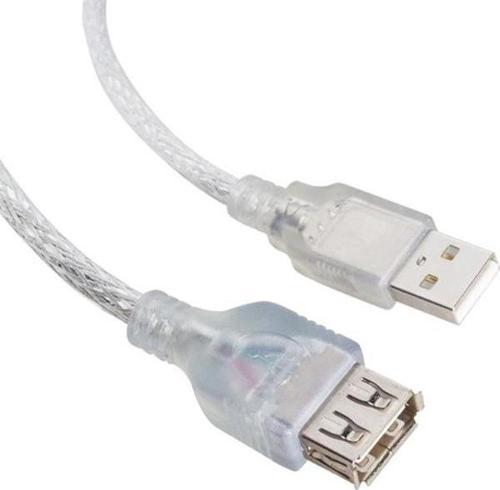 USB UZATMA KABLOSU 1.5 METRE 2.0V ŞEFFAF (2818)