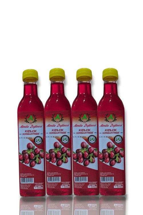 KIZILCIK KONSANTRESİ 4 ADET (4X700GR)