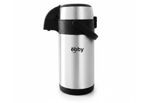 The Ebby Pompalı Çelik Termos 4 lt