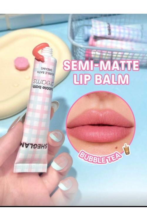 Bubble Kiss Renkli Nemlendirici Lip Balm - Islak Bitişli Gloss Etkili