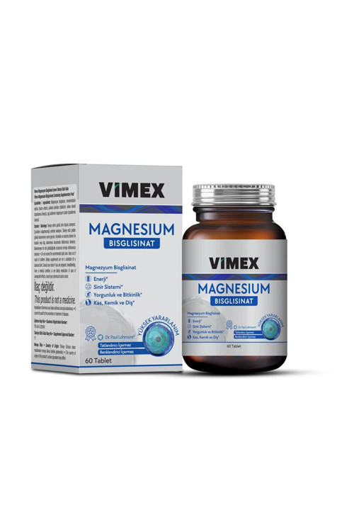 MAGNEZYUM BISGLISINAT 60 TABLET