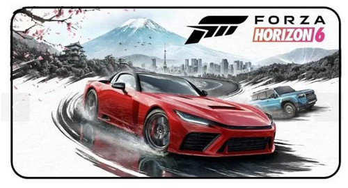3mm 90x40 Oyuncu Mouse Pad Forza 2 Desenli Speed Yüzey