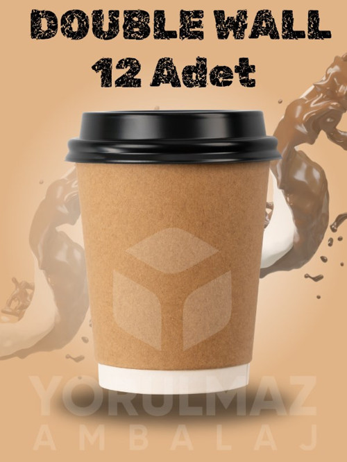 🔥🔥 14 OZ DOUBLE WALL KAPAKLI KARTON BARDAK – EKSTRA KALIN SICAK İÇECEK BARDAĞI