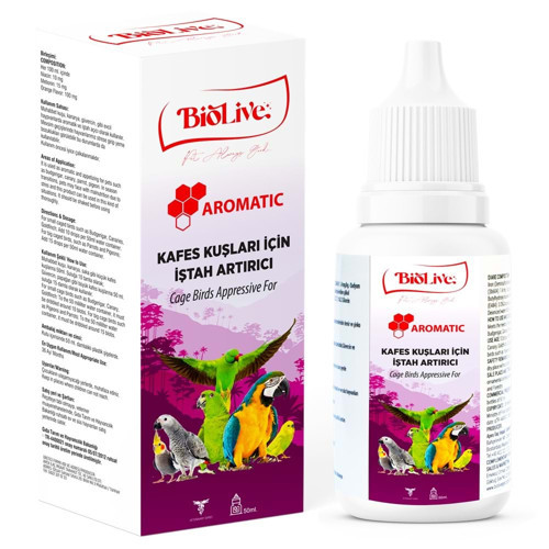 Aromatic Kuşlar İçin Mineral İstah Açıcı Vitamin 50ml