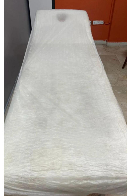 PRİME YENİ NESİL LASTİKLİ SEDYE ÖRTÜSÜ 100 ADET 80X255