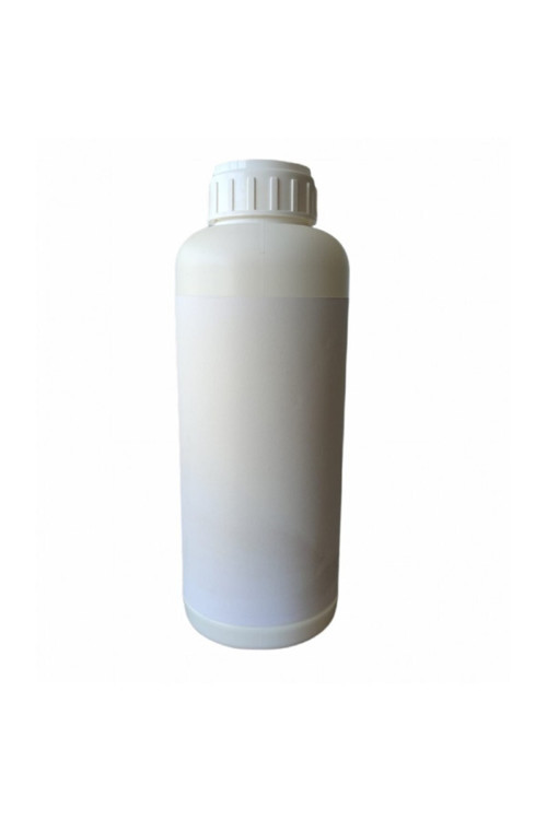 Kilitli Kapak Plastik Yuvarlak Numune Şişe 1000 ml -yüksek Kalite Hdpe- Tarım Şişesi 15 Adet