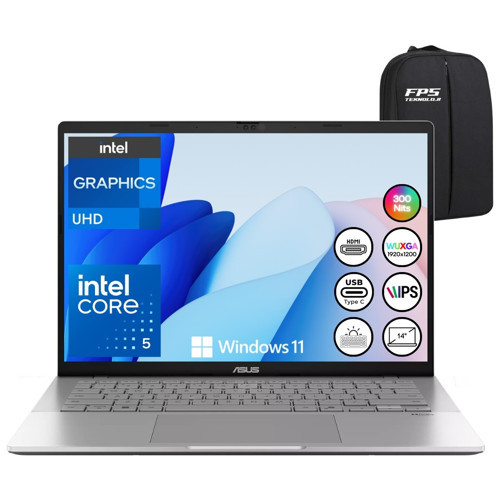 Vivobook S14 S3407VA Core 5 210H 16GB Ram 512GB SSD 14" Wuxga W11 Taşınabilir Bilgisayar
