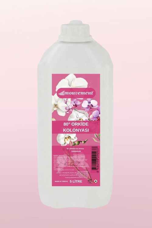 Orkide Kolonya 5 Lt Bidon - Toptan / Ekonomik Boy Refill