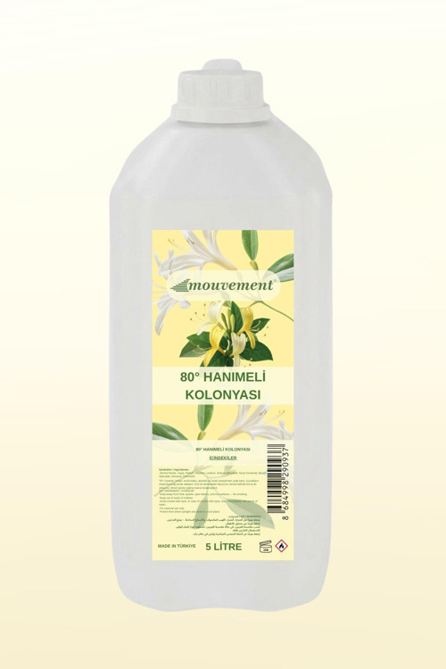 Hanımeli Kolonya 5 Lt Bidon - Toptan / Ekonomik Boy Refill