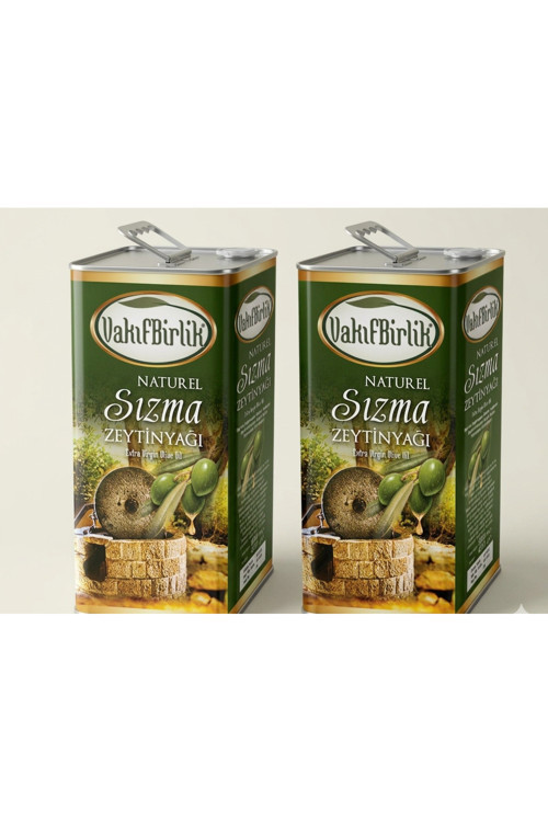 Natürel Soğuk Sıkım Sızma Erken Hasat 0,3 Asit 2X5L 2Ad Zeytinyağı