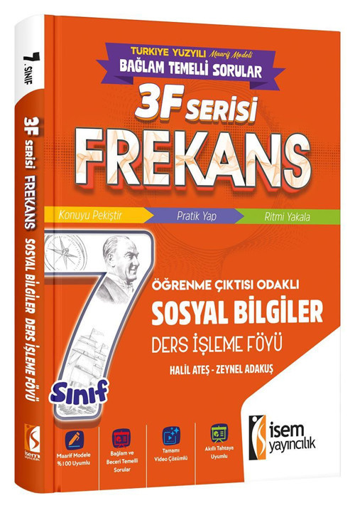 7. Sınıf Frekans Sosyal Bilgiler Ders İşleme Föyü
