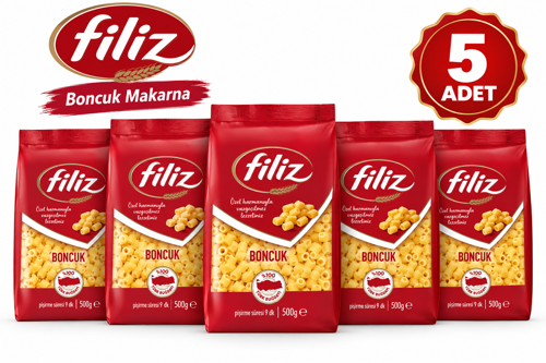 Boncuk Makarna 500 g X 5 Adet - Pratik Lezzet %100 Türk Buğdayı - Güven Bitkisel