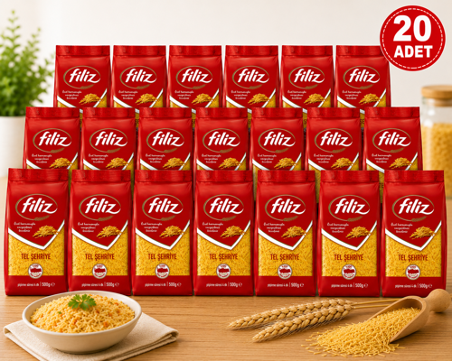 Tel Şehriye 500 g 20 Adet | Geleneksel Lezzet
