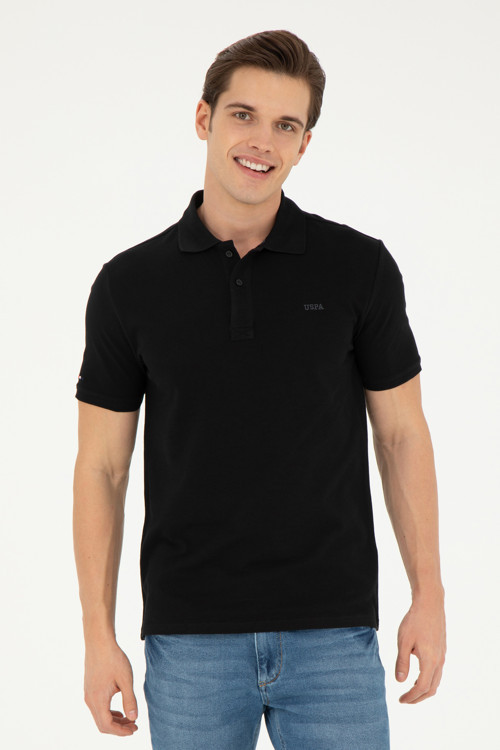 Erkek Siyah Basic Tişört50284641-VR046