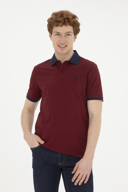 Erkek Bordo Tişört50289864-VR014