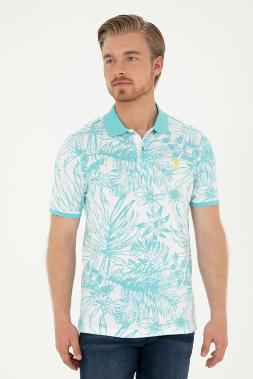 Erkek Regular Fit Polo Yaka Mint Tişört50281518-VR090
