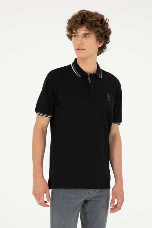 Erkek Siyah Basic Tişört50284639-VR046