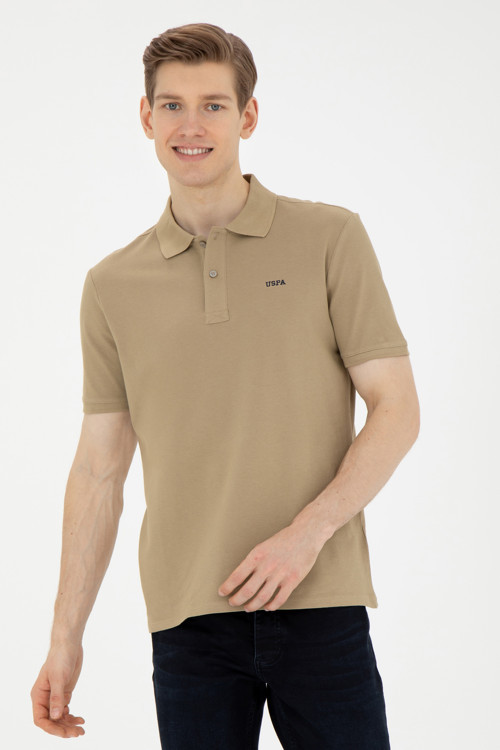 Erkek Haki Basic Tişört50284641-VR027