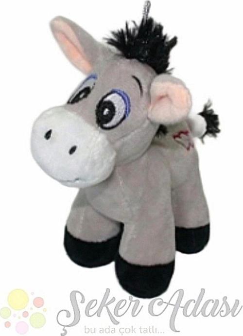 Küçük Yavru Peluş Eşek 15 Cm