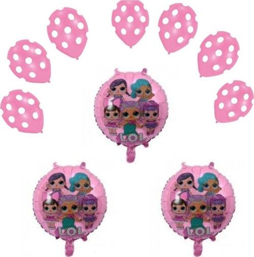 Lol Bebek Balon Seti 10'lu
