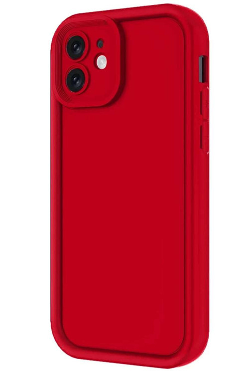iPhone 11 Kılıf Viera Silikon - Kırmızı