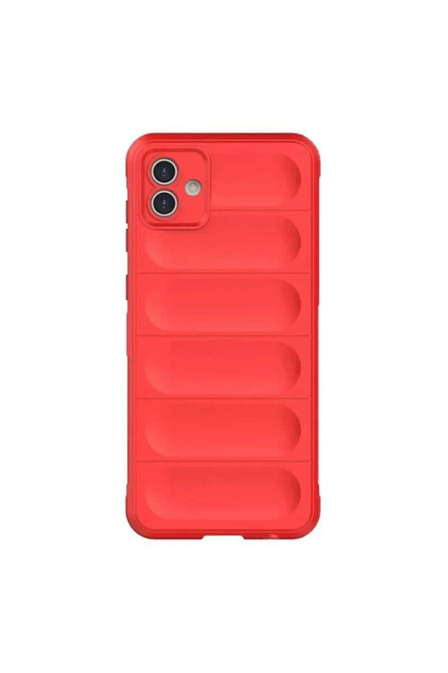 Galaxy A06 Kılıf Optimum Silikon - Kırmızı