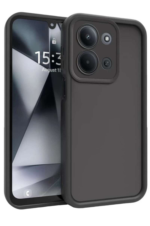 Redmi 15C 4G Viera Silikon - Siyah