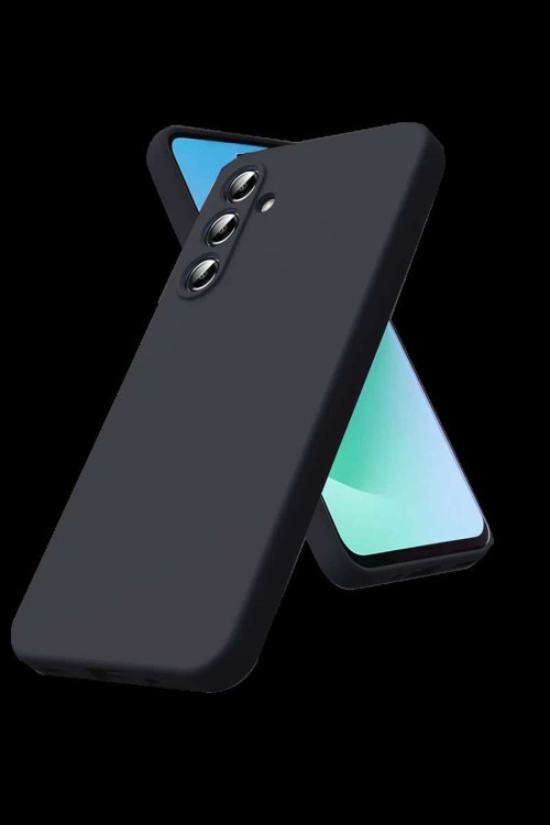 Galaxy S25 FE Nano içi Kadife Silikon - Siyah