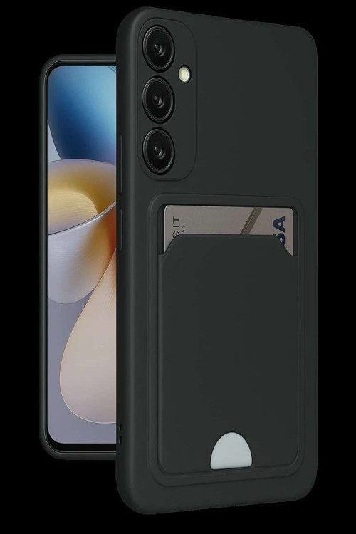 Galaxy S24 Plus Kelvin Kartvizitli Silikon - Siyah