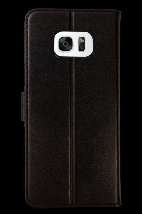 Galaxy S7 Edge Trend S Plus Kapaklı Kılıf - Siyah