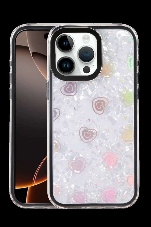 iPhone 14 Pro Max Lumi Desenli Kapak - Siyah