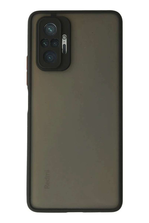 Redmi Note 10 Pro Kılıf Montreal Silikon Kapak - Siyah