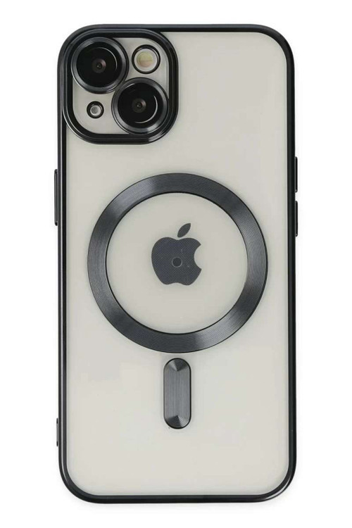 iPhone 14 Kılıf Kross Magneticsafe Kapak - Siyah