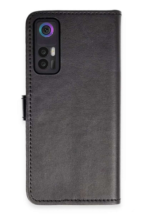 TCL 30 Kılıf Trend S Plus Kapaklı Kılıf - Siyah