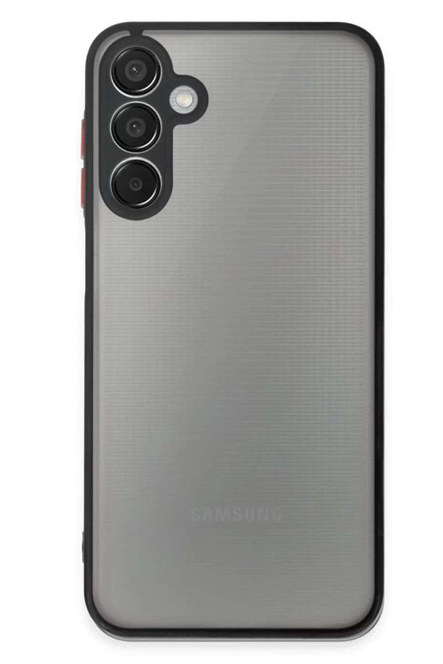 Galaxy M15 Kılıf Montreal Silikon Kapak - Siyah