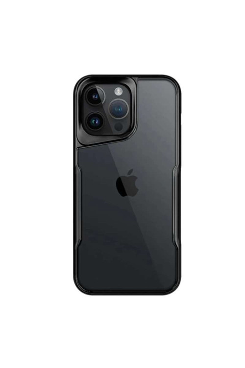 iPhone 16 Pro Max Kılıf Boyi Silikon Kapak - Siyah