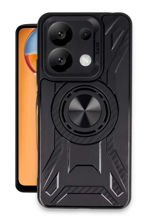 Redmi Note 13 Pro 5G Kılıf Lincoln Silikon - Siyah