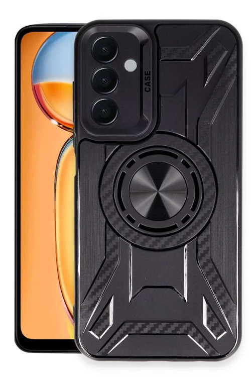 Galaxy A35 5G Kılıf Lincoln Silikon - Siyah