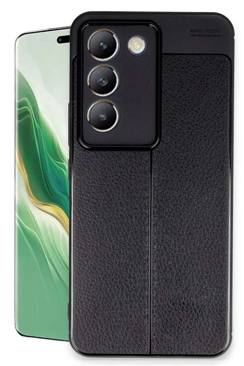 V30 Lite 4G Kılıf Auto Focus Kapak - Siyah